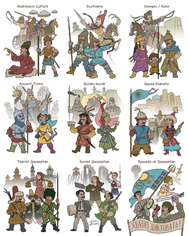 Erden Zikibay Illustration